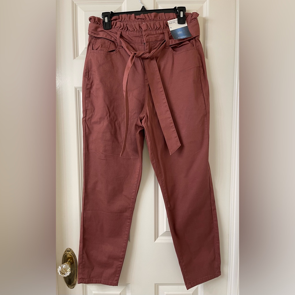 Ny& Co. - Soho Jeans - Paperbag Waist Slim Size 8 - Nwt!